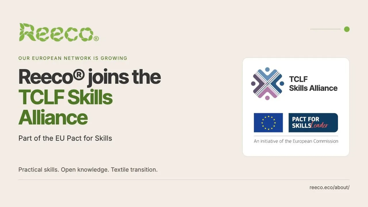 Oleme liitunud TCLF Skills Alliance'iga, mis on tekstiilide, rõivaste, naha...